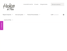 Tablet Screenshot of hechizodeplata.com